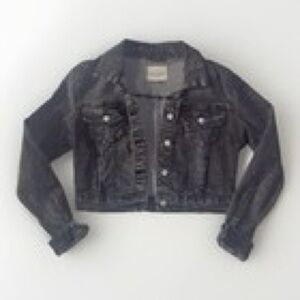Women's Black Denim Jacket